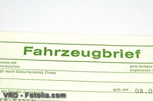 Fahrzeugbrief