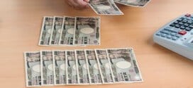 Japanische Yen Geldscheine