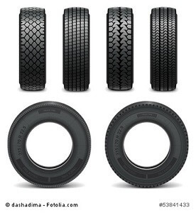 Vector tire icons