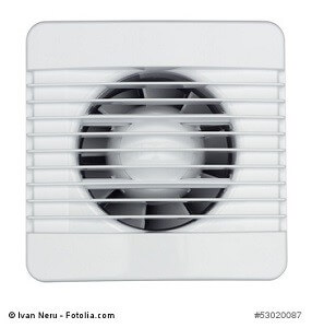 Fan on white