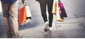 Shopping Couple Capitalism Enjoying Romance Spending Concept