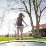 Trampolin springen