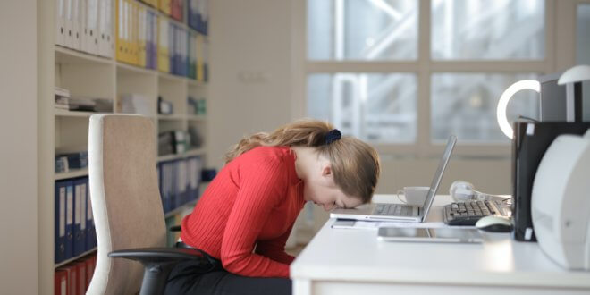 Stress im Büro