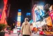 Werbeschilder am Time Square